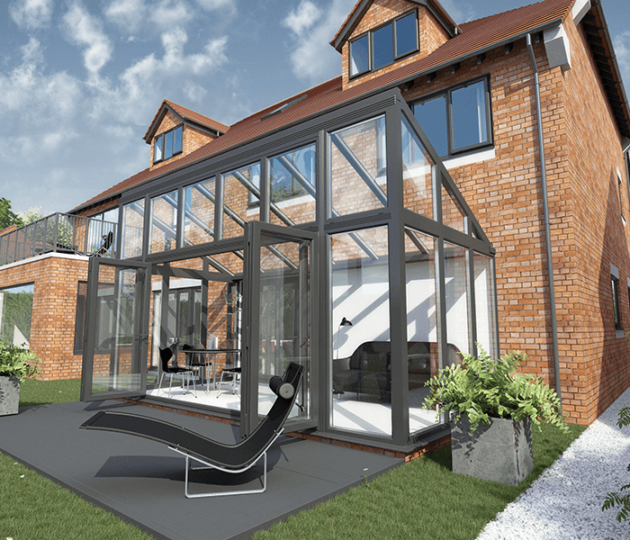 eurocell lean to conservatory