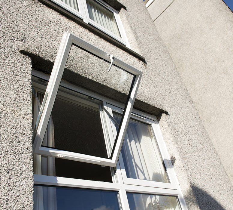 rehau reversible window