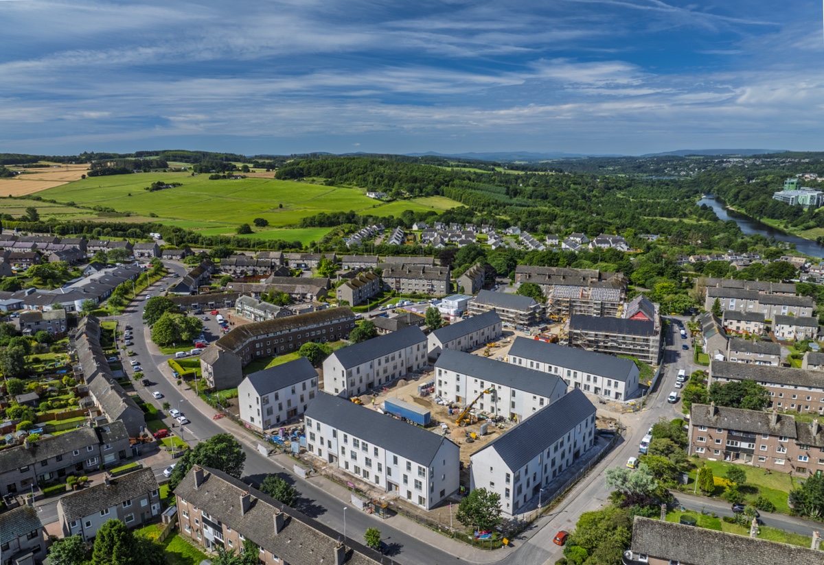 Pinefield Glass plays key role in Aberdeen’s largest social housing development in 50 years