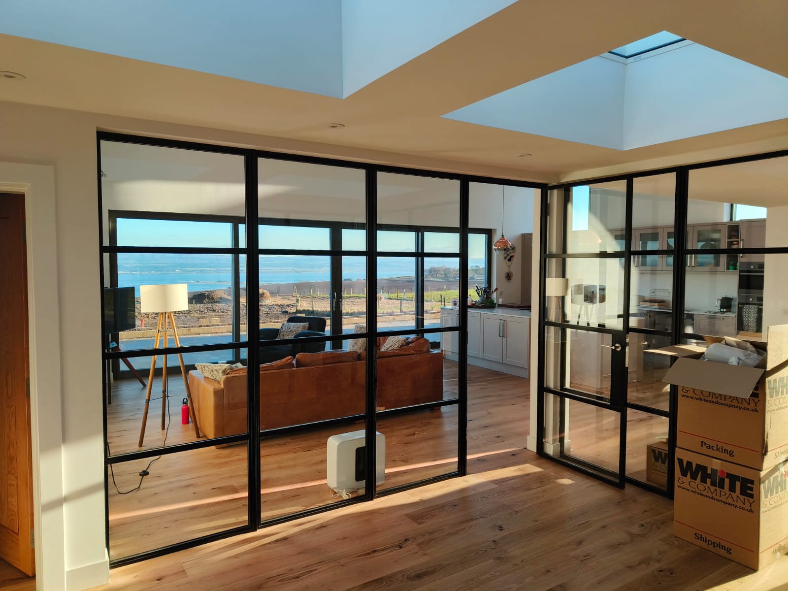 A statement feature with a sea view for Paul and Mandy’s Black Isle self-build